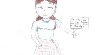 Alunos de 5ª série criam desenhos para a campanha nacional Todos contra a Hanseníase