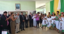 Yōhei Sasakawa visita Hospital Marcello Candia, no Pará